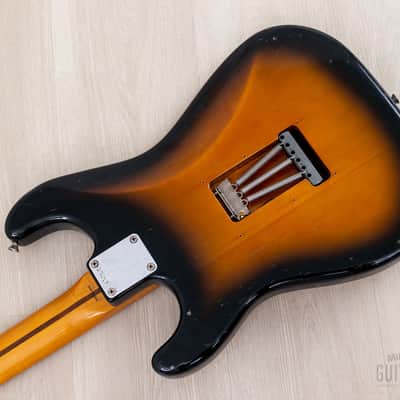 1992 Fender Stratocaster ‘57 Vintage Reissue ST57-53 Sunburst, Japan MIJ Fujigen image 15