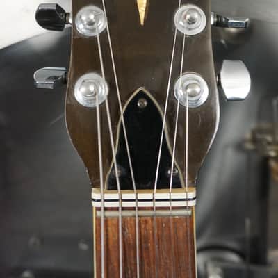 Hofner Red Rose Semi-Hollow Electric - Black Germany image 2