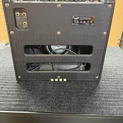 Supro Delta King 12 15-Watt 1x12" Guitar Combo Amp - Black / Cream Stripes image 2