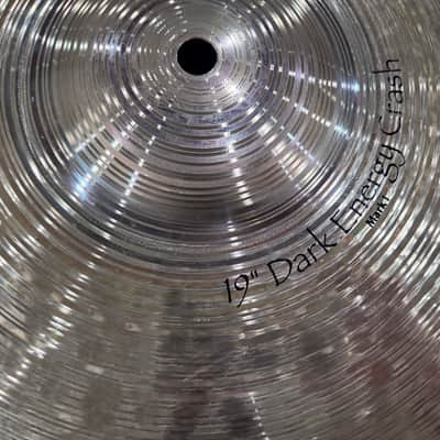 Paiste 19" Signature Dark Energy Mark I Crash Cymbal (Near Mint!) image 5