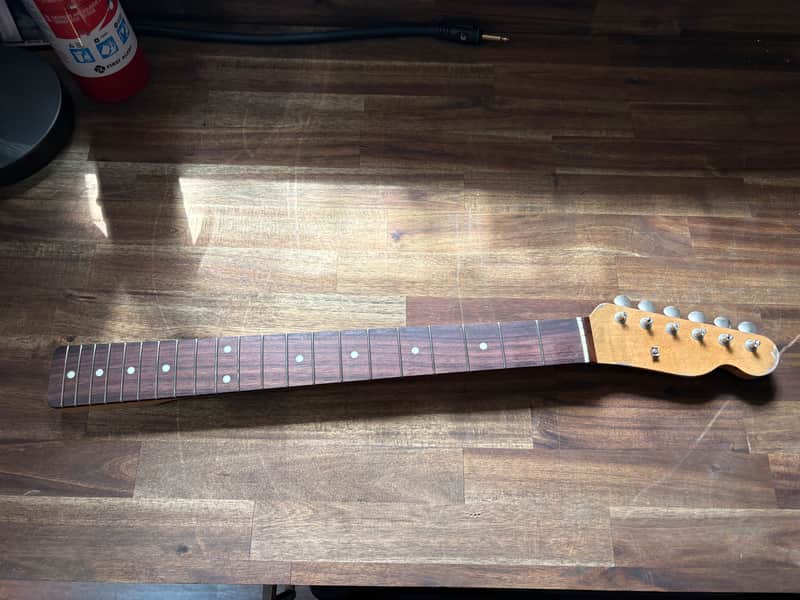 Fender Telecaster Neck Allparts Licensed With Aged Finish