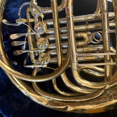 C. G. Conn 6D Double French horn. Made in USA image 11