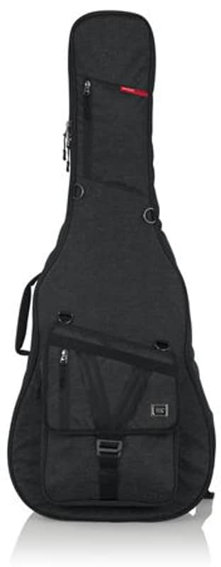 Gator GTACOUSTICBLK Transit Series Acoustic Guitar Gig Bag Black image 1