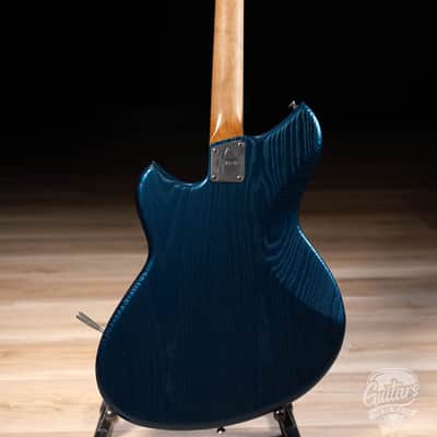 Novo Custom Miris J Semi-Hollow w/ Fralin P-90s & Ebony FB – Lake Como Blue image 7