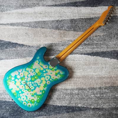 Fender Japan TL69-85 ’69 Telecaster Reissue Blue Flower BFL A-Serial MIJ Fujigen 1993-1994 image 3