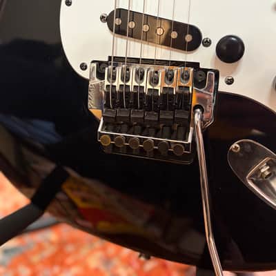 1989 Fender Stratocaster Vintage MIJ ST-57 Contemporary Series - Black image 2