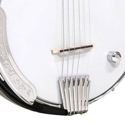 Gold Tone AC-6+ Acoustic Composite Banjo Guitar with Pickup and Padded Gig Bag image 5