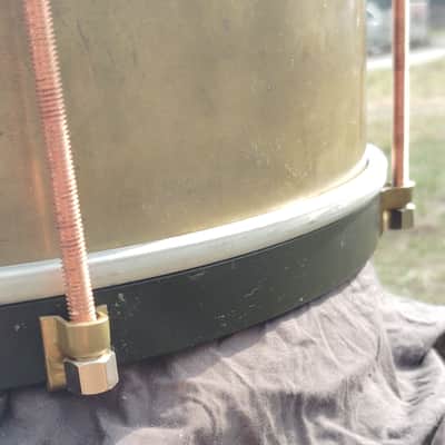 Restored Sonor Antik Vintage Marching Brass Snare from 50s image 19