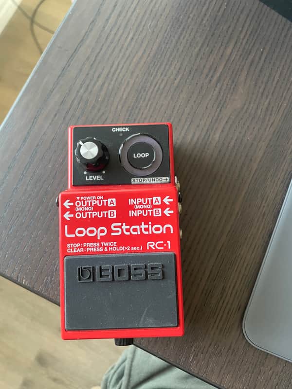 Boss RC-1 Loop Station 2014 - Present - Red image 1
