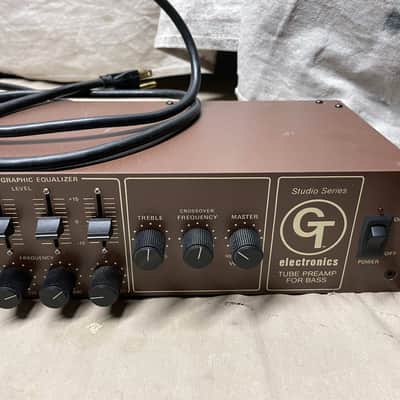 Groove Tubes GT Electronics Studio Series Tube Preamp For Bass 1990s Brown image 3