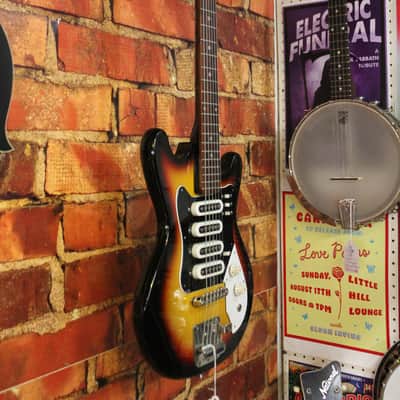 1960s Teisco Del Rey – Baritone Conversion image 4