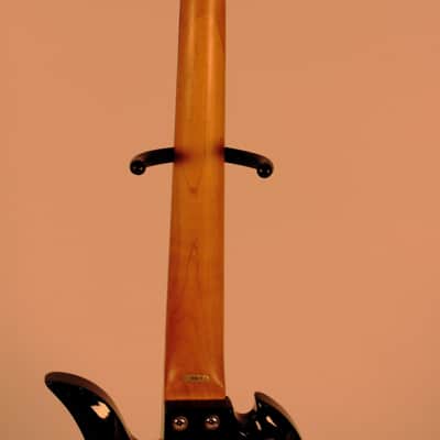Very Rare.. Samick mini Mockingbird bass 1980 Black image 5