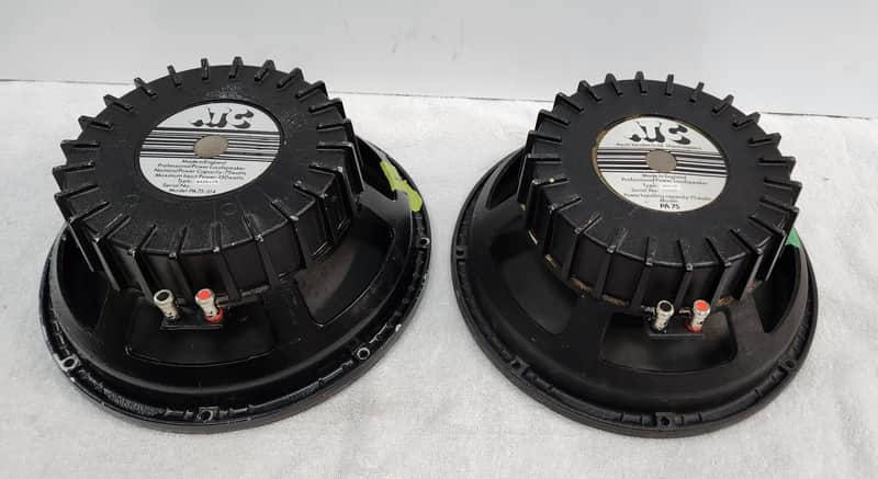 ATC Loudspeaker Vintage 12’’ model  PA75-314-BLCR ,Made in England (sold in pairs) image 1