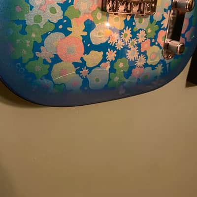 Fender TL-69 Telecaster MIJ 1983 - 2015 - Blue Flower image 8