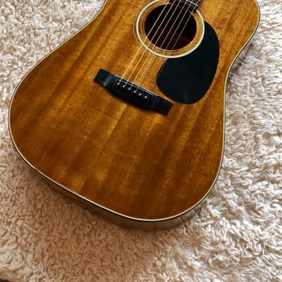 Sigma Martin DM-3M Acoustic Guitar 1980's Natural Mahogany image 4