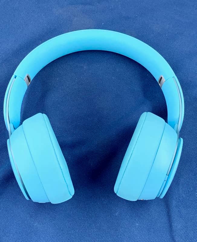Beats Solo Pro Wireless Headphones A1881 Light Blue | Reverb