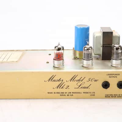 1982 Marshall JCM 800 2204 Master 50W Mk2 Bogner 1992 Prototype Mod #46468 image 20