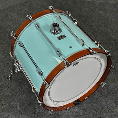 Yamaha Recording Custom 4pc Drum Set 22/10/12/16 Surf Green image 4
