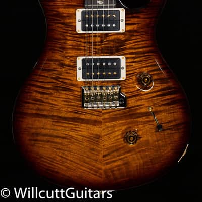 2021 PRS Custom 24 Black Gold Wrap 10 Top (294) image 3