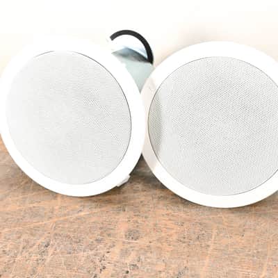 Electro-Voice (EV) EVID C4.2 4" 2-Way Coaxial Ceiling Loudspeaker (PAIR) CG01F30 image 1