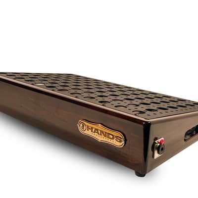 Hands Custom Pedalboard Supreme Imbuia "12 X 24" with Softcase Luxury image 13