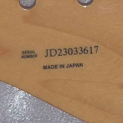 Fender® Japan Traditional II 60`s Strat Maple Rosewood Neck~21 Frets~9.5" Radius~"U" Profile~New image 9