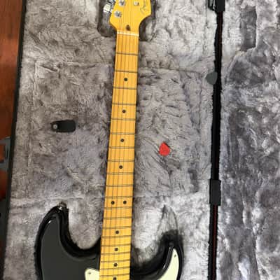 Fender American Pro II Stratocaster MN BLK 75th anniversary contour body 2021 - Black Bild 2