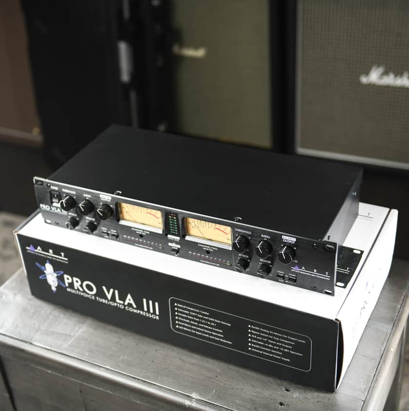 ART Pro VLA III Multi-Voice Tube/Opto Compressor - Excellent~ 6 Hours Use, Original Box image 1