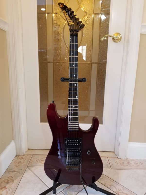 Kramer Night Swan 80's Burgandy image 1