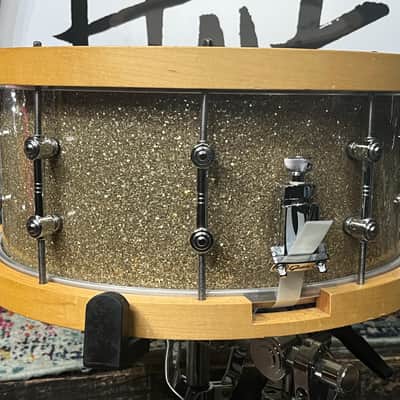 Gretsch - Mark Schulman Collection 6.5x14" New Classic Maple Snare Drum w/ Wood Hoops — Vintage Glass Nitron image 12