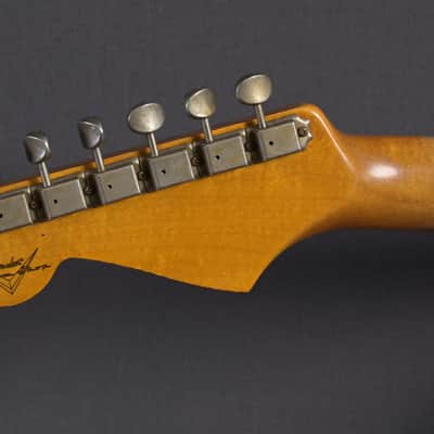 Fender Custom Shop Stratocaster 1963 Heavy Relic Graffity Yellow Tortoise Pickguard image 9