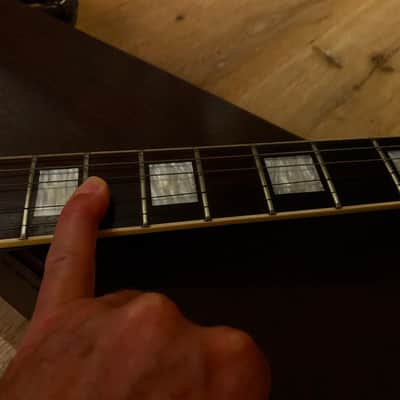 Rare Orville Les Paul Custom (MIJ Orville by Gibson) Black Beauty with factory Gibson Openbook Headstock image 14