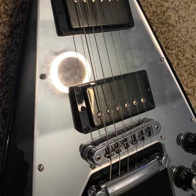 2022 Gibson Flying V Ebony Mirror Limited Edition (Sanded Neck) image 4