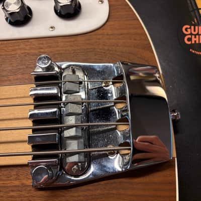 2019 Rickenbacker 4003W Walnut Bass w/ OHSC Push/Pull Vintage Tone Circuit image 14