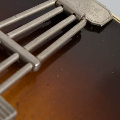 D'Angelico Style B Arch Top Acoustic Guitar (1938), ser. #1350, original black hard shell case. image 15