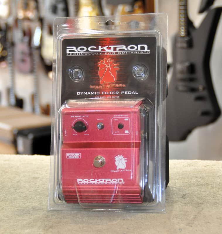 ROCKTRON Heart Attack Dynamic Filter / Envelope Filter Q-Tron Type / Stompbox Series image 1