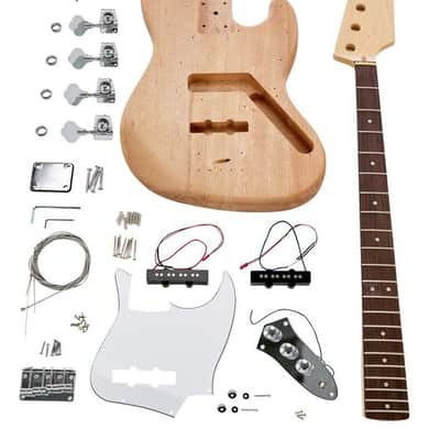 DIY Electric Guitar Kit JB-Style Rengas Body - Maple Neck image 1