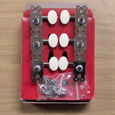 Schaller Gypsy Jazz Guitar Tuners - Nickel image 2