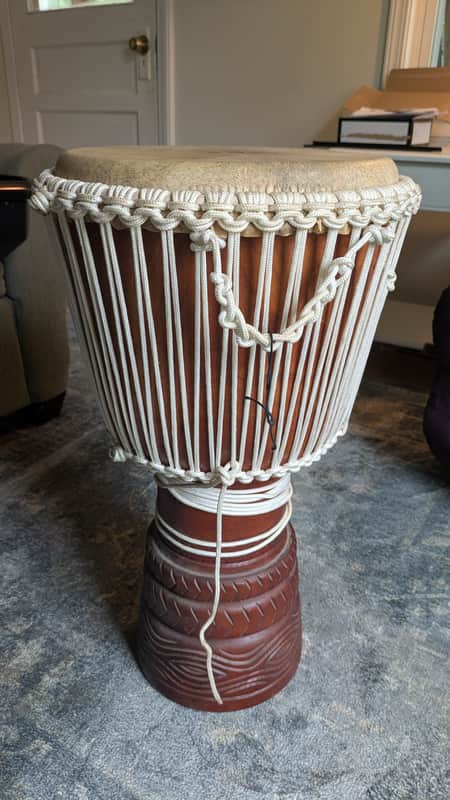 X8-Drums Ivory Elite Pro African Djembe 2012 image 1