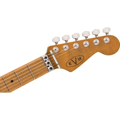 EVH Ltd Edition Frankenstein Relic Series Electric Guitar, Silverburst image 7