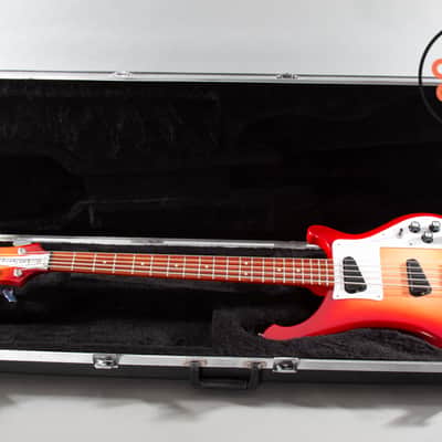 2019 Rickenbacker 4003S/5 5-String Bass Fireglo w/ OHSC image 2