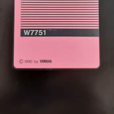 Yamaha SY77 / TG 77 Rock & Pop Waveform card (W7751)