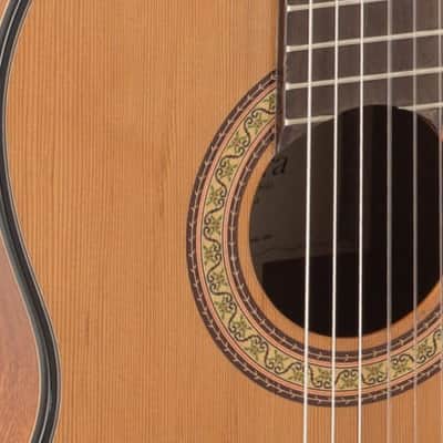ADMIRA Admira A2 classical guitar with solid cedar top nylon strings full size Artesania series Made in Spain image 7