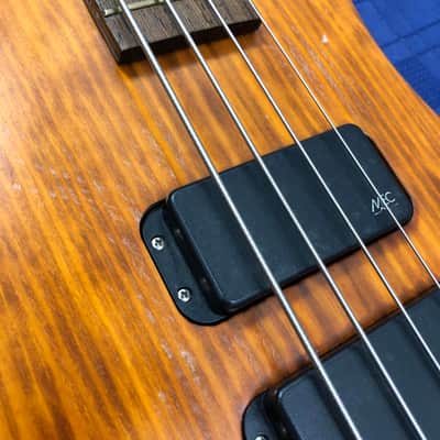 Warwick Streamer Standard 2000 Honey Violin Oil 4-String Electric Bass Guitar Made in Germany image 20