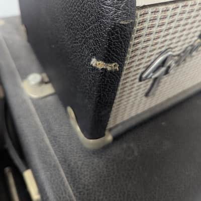 Fender Bassman 100 2-Channel 100-Watt Guitar Amp Head 1974 - Silverface image 3