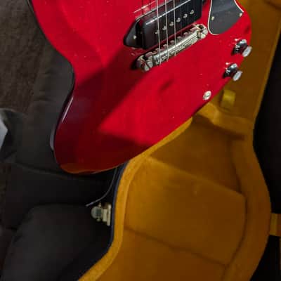 Gibson Custom Shop '63 SG Junior Reissue Cherry Red image 4