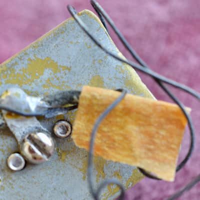 Vintage 1956 Gibson P-90 P90 Pickup 8.01k Soapbar Les Paul Goldtop Custom image 13