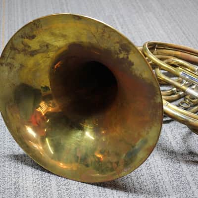 Antique F. X. Hüller French Horn image 13