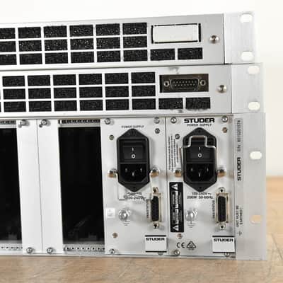 Studer D23m I/O System w/ A-Link HD Card, Fan Module, and Filter Module CG005BS image 2