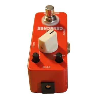 Mooer Cruncher High Gain Distortion Pedal True Bypass Free Shipment,price include the import duty for US buyer image 3